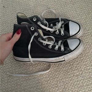 Black Converse size 7
